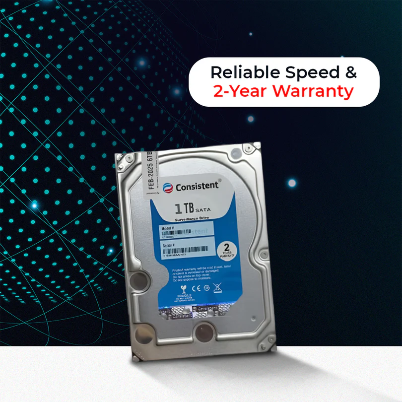 1 TB CONSISTENT HARDDISK